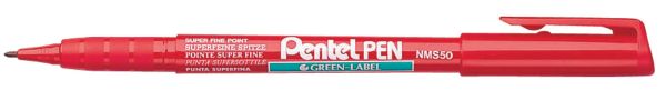 Pentel marker green label m nms50-bo rot - Pentel-nms50-bo-3474370550033