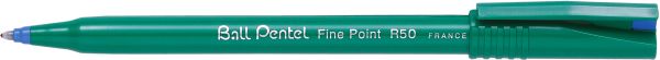 Pentel rollerball r50 0.8mm r50-c blau - Pentel-r50-c-3474370150028