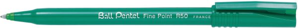Pentel rollerball r50 0.8mm r50-d grün - Pentel-r50-d-3474370150042