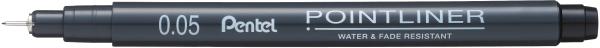 Pentel fineliner pigment 0.05 mm s20p-05a pointliner, schwarz - Pentel-s20p-05a-0884851041890