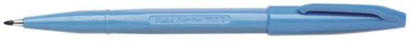 Pentel faserschreiber sign pen 2.0mm s520-s hellblau - Pentel-s520-s-3474370520111
