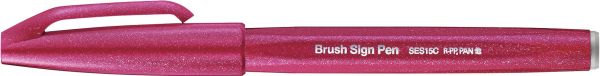 Pentel brush sign pen ses15c-b2 feige - Pentel-ses15c-b2-4902506364999