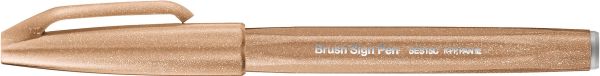 Pentel brush sign pen ses15c-e2 walnussbraun - Pentel-ses15c-e2-4902506365033