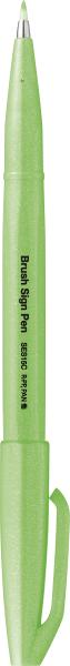 Pentel brush sign pen ses15c-fkx fluo hellgrün - Pentel-ses15c-fkx-4902506419668