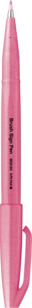 Pentel brush sign pen ses15c-fpx fluo pink - Pentel-ses15c-fpx-4902506419675