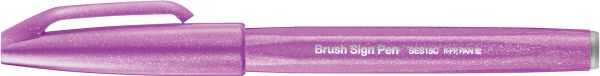 Pentel brush sign pen ses15c-p2 pfingstrose - Pentel-ses15c-p2-4902506365064
