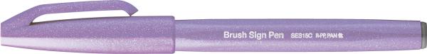 Pentel brush sign pen ses15c-v3x hell-violett - Pentel-ses15c-v3x-4902506412959
