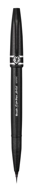 Pentel brush sign pen artist sesf30c-ax schwarz - Pentel-sesf30c-ax-0884851035677