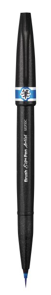 Pentel brush sign pen artist sesf30c-sx hellblau - Pentel-sesf30c-sx-0884851035769