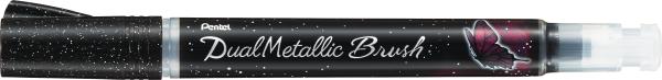 Pentel brushpen dual metallic xgfh-da schwarz - Pentel-xgfh-da-0884851056580-03.jpg