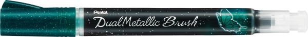 Pentel brushpen dual metallic xgfh-dd grün - Pentel-xgfh-dd-0884851056603-03.jpg
