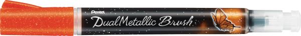 Pentel brushpen dual metallic xgfh-df orange - Pentel-xgfh-df-0884851056610-03.jpg