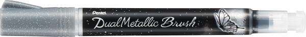 Pentel brushpen dual metallic xgfh-dz silber - Pentel-xgfh-dz-0884851056658-03.jpg