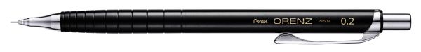 Pentel druckbleistift orenz 0,2mm xpp502ax schwarz - Pentel-xpp502ax-0884851021403