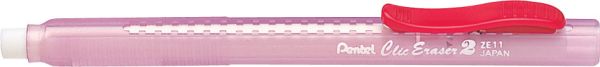 Pentel clic eraser ze11t-b rot zer-2 - Pentel-ze11t-b-3474374110035