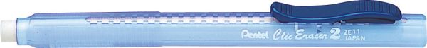 Pentel clic eraser ze11t-c blau zer-2 - Pentel-ze11t-c-3474374110028
