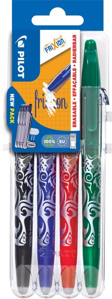 Pilot frixion ball 0.35mm 150.001.86 assortiert 4 stück - Pilot-15000186-3131910546795