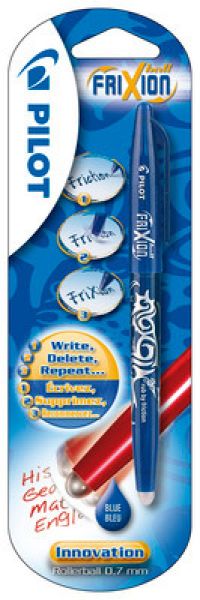 Pilot roller frixion ball blister bl-fr7-b1 blau, refill, radierbar - Pilot-bl-fr7-b1-3131910637677