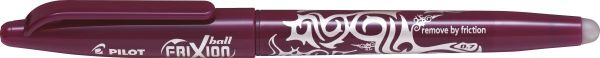Pilot frixion ball 0.7mm bl-fr7-wr bordeaux,nachfüllbar,radierbar - Pilot-bl-fr7-wr-4902505580284