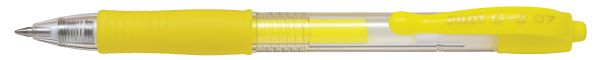 Pilot gelroller g-2 neon 0.7mm bl-g2-7-ny gelb - Pilot-bl-g2-7-ny-4902505586453
