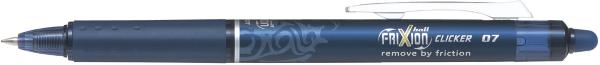 Pilot frixion clicker 0.7mm blrt-fr7-bb blau-schwarz, radierbar - Pilot-blrt-fr7-bb-4902505420856