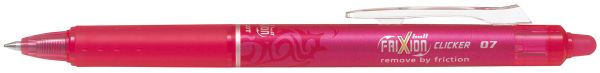 Pilot frixion clicker 0.7mm blrtfr7p pink, nachfüllbar, radierbar - Pilot-blrtfr7p-4902505417559
