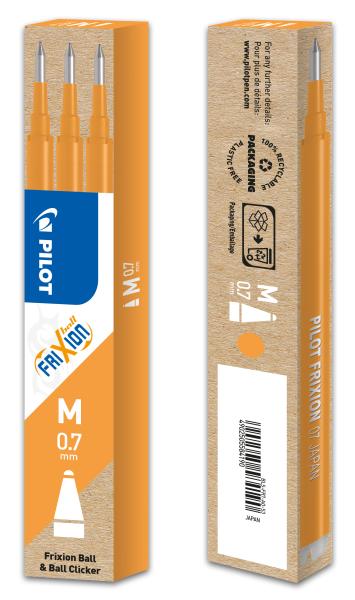 Pilot frixion refill 0.7mm bls-fr7-ao apricot-orange 3 stück - Pilot-bls-fr7-ao-4902505584190-02.jpg