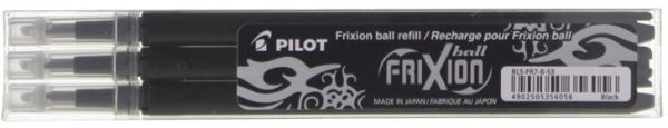 Pilot mine frixion refill bls-fr7-b-s3 schwarz, 3er set - Pilot-bls-fr7-b-s3-4902505356056