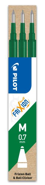 Pilot mine frixion refill bls-fr7-g-s3 grün, 3er set - Pilot-bls-fr7-g-s3-4902505356087