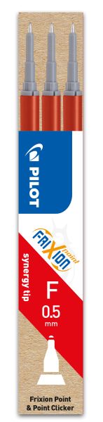 Pilot roller frixion mine 0,5mm blsfrp5r rot 3 stück - Pilot-blsfrp5r-4902505401992