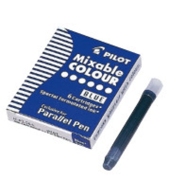 Pilot tintenpatronen ic-p3 icp3s6l blau 6 stück - Pilot-icp3s6l-4902505192265