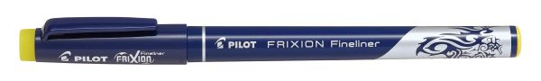 Pilot frixion fineliner 1.3mm sw-ff-y gelb, radierbar - Pilot-sw-ff-y-4902505560576