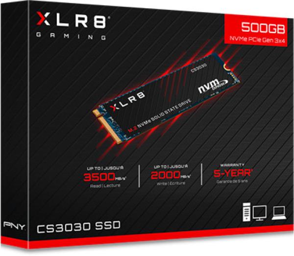 Pny ssd cs3030 500gb m280cs3030-5 xlr8 m.2 nvme - Pny-m280cs3030-5-0751492624655-04.jpg