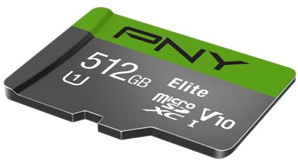 Pny micro-sdxc elite 512gb psdu512u1 uhs-i u1/a1(v10)& sd adapter - Pny-psdu512u1-0751492619071-02.jpg