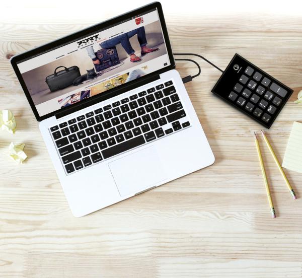 Port numeric keypad wired 900801 usb-c/usb-a, pc/mac - Port-900801-3567049008017-06.jpg