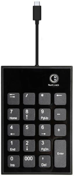 Port numeric keypad wired 900801 usb-c/usb-a, pc/mac - Port-900801-3567049008017