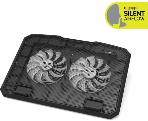 Port ergonimic cooling stand 901099 notebooks up to 17 inch, bl. - Port-901099-3567049010997-08.jpg