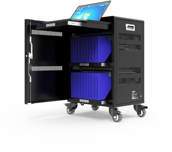 Port charging cabinet 901958 20 tablets+1 notebook,black - Port-901958-3567049019587-03.jpg