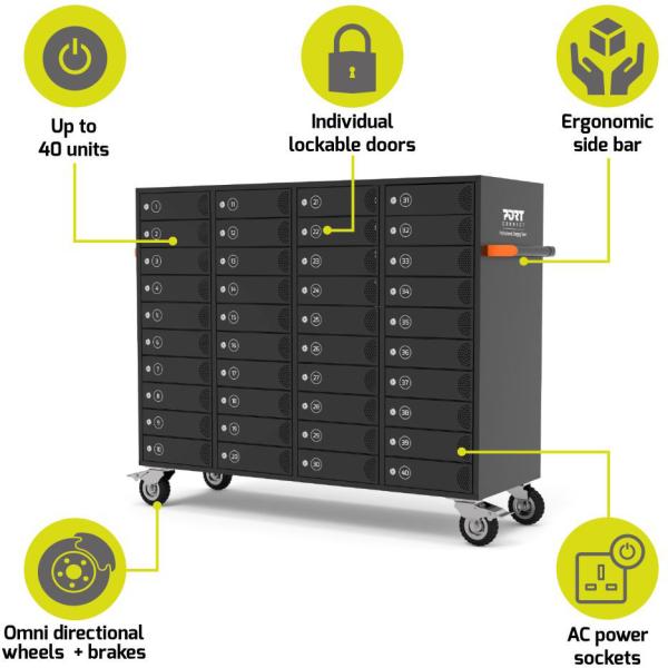 Port charging cabinet indiv.doors 901969 40 tablets/notebooks - Port-901969-3567049019693-08.jpg