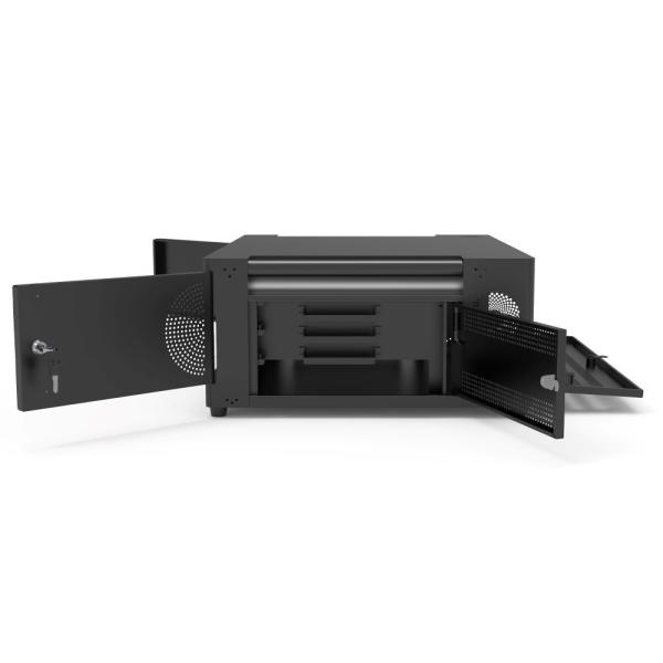 Port charging cabinet 901975 6 usb-c notebooks, black - Port-901975-3567049019754-03.jpg