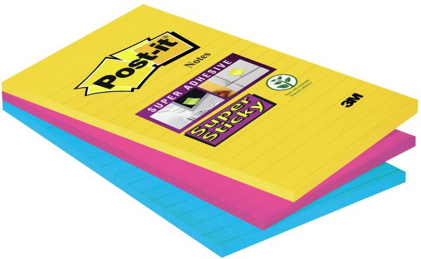 Post-it supersticky carnival 152x101mm 46903ssca 3-farbig, liniert 3x90 blatt - Post-it-4690ss3ri-0051141998848-1.jpg