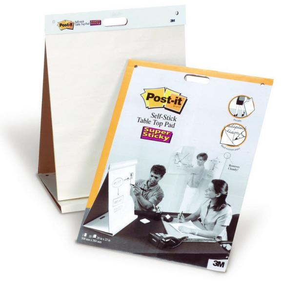 Post-it meeting chart 50.8x58.4cm 563r table top, weiss, blanko - Post-it-563r-0021200596384-04.jpg