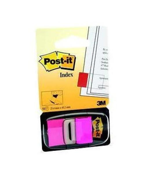 Post-it index tabs 25,4x43,2mm 680-21 pink/50 tabs - Post-it-680-21-0021200707582-04.jpg