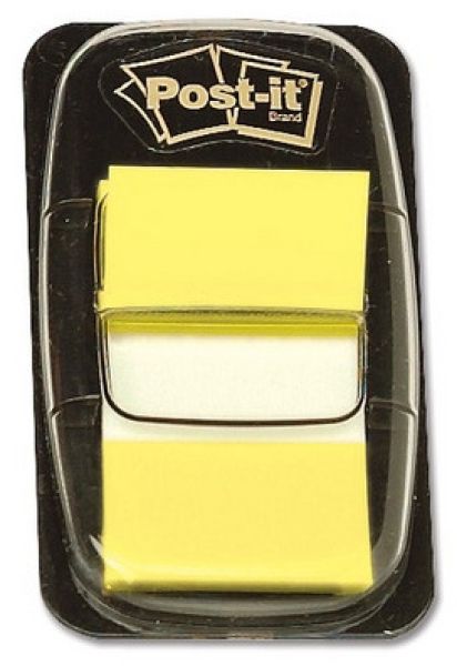 Post-it index tabs 25,4x43,2mm 680-5 gelb/50 tabs - Post-it-680-5-0021200707551