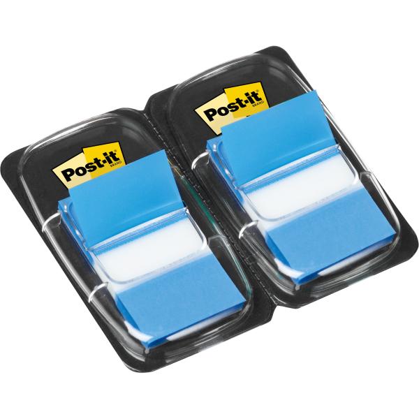 Post-it index 2er set 25,4x43,2mm 680-b2 blau 2x50 stück - Post-it-680-b2-0051141920603-02.jpg