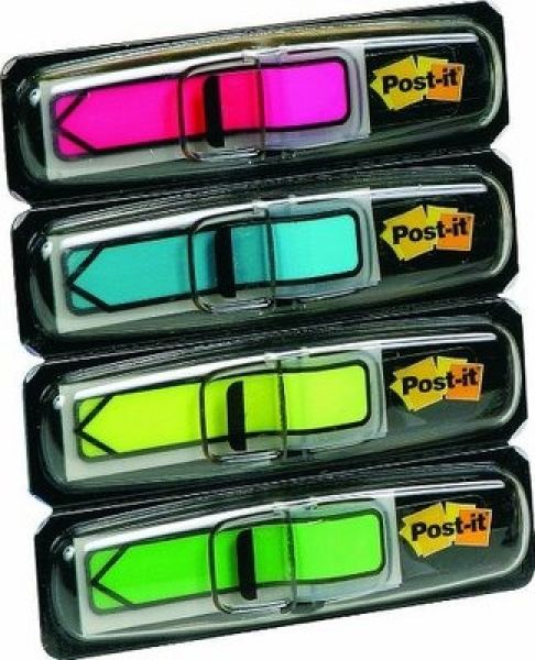 Post-it index pfeile 684-arr4 neon 4-farbig ass./4x24 blatt - Post-it-684-arr4-0021200508790