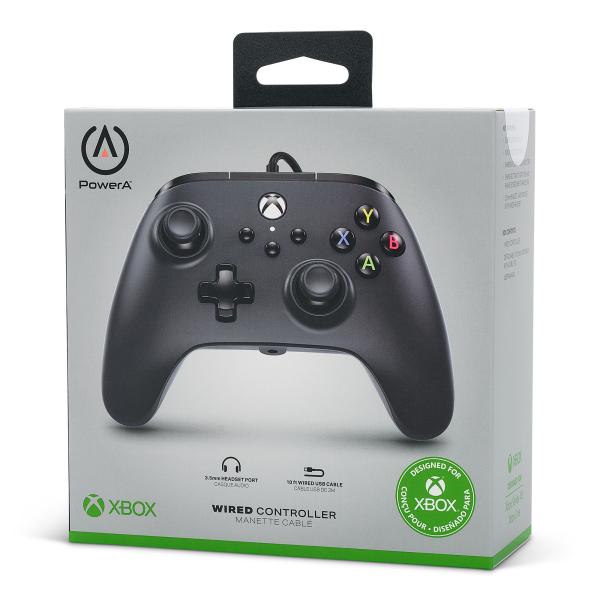 Power a wired controller 1519265-01 xbox series x/s, black - Power-a-1519265-01-0617885021244-04.jpg