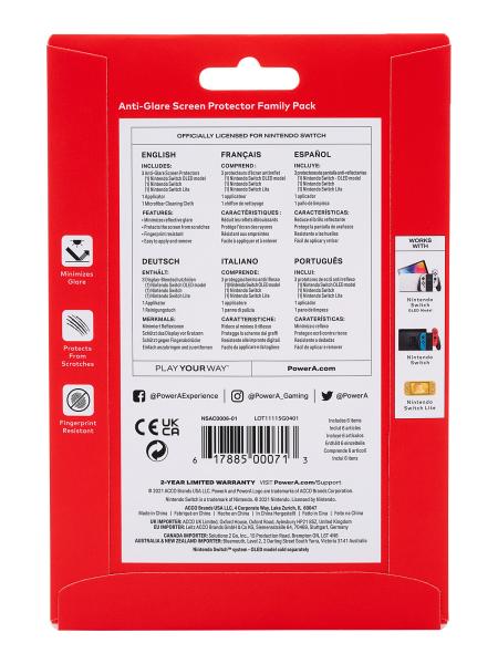 Power a anti-glare screen protector nsac0006-02 nsw-nsw lite,oled,fam.pak. - Power-a-nsac0006-02-0617885032424-08.jpg