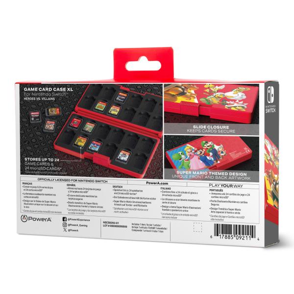 Power a card case nsw game xl nscs0292-01 heroes vs villains - Power-a-nscs0292-01-0617885092114-09.jpg