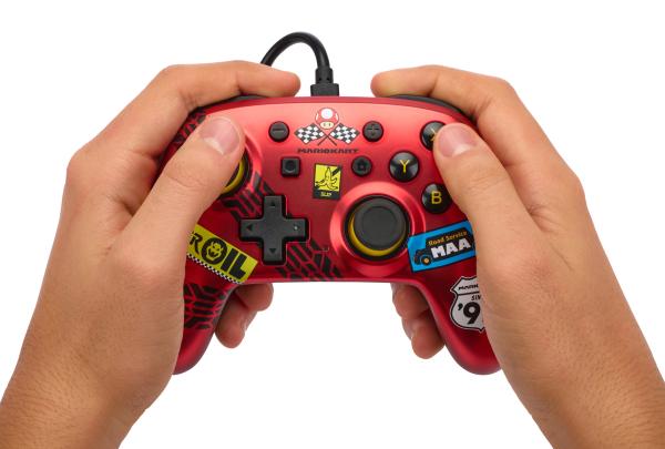 Power a wired nano controller nsw nsgp0124-01 mario kart, racer red - Power-a-nsgp0124-01-0617885045318-05.jpg